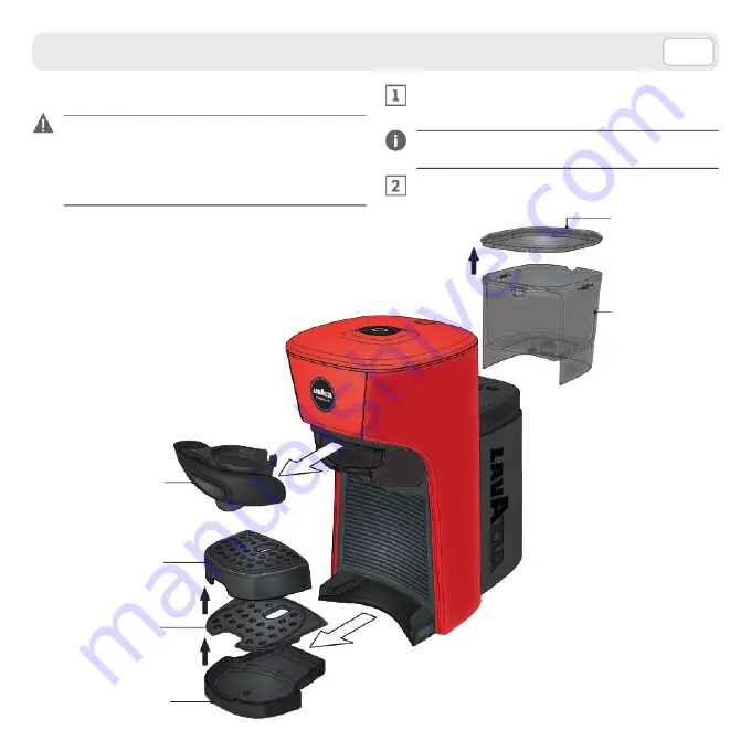 LAVAZZA NEW Tiny ECO Operating Instructions Manual Download Page 43