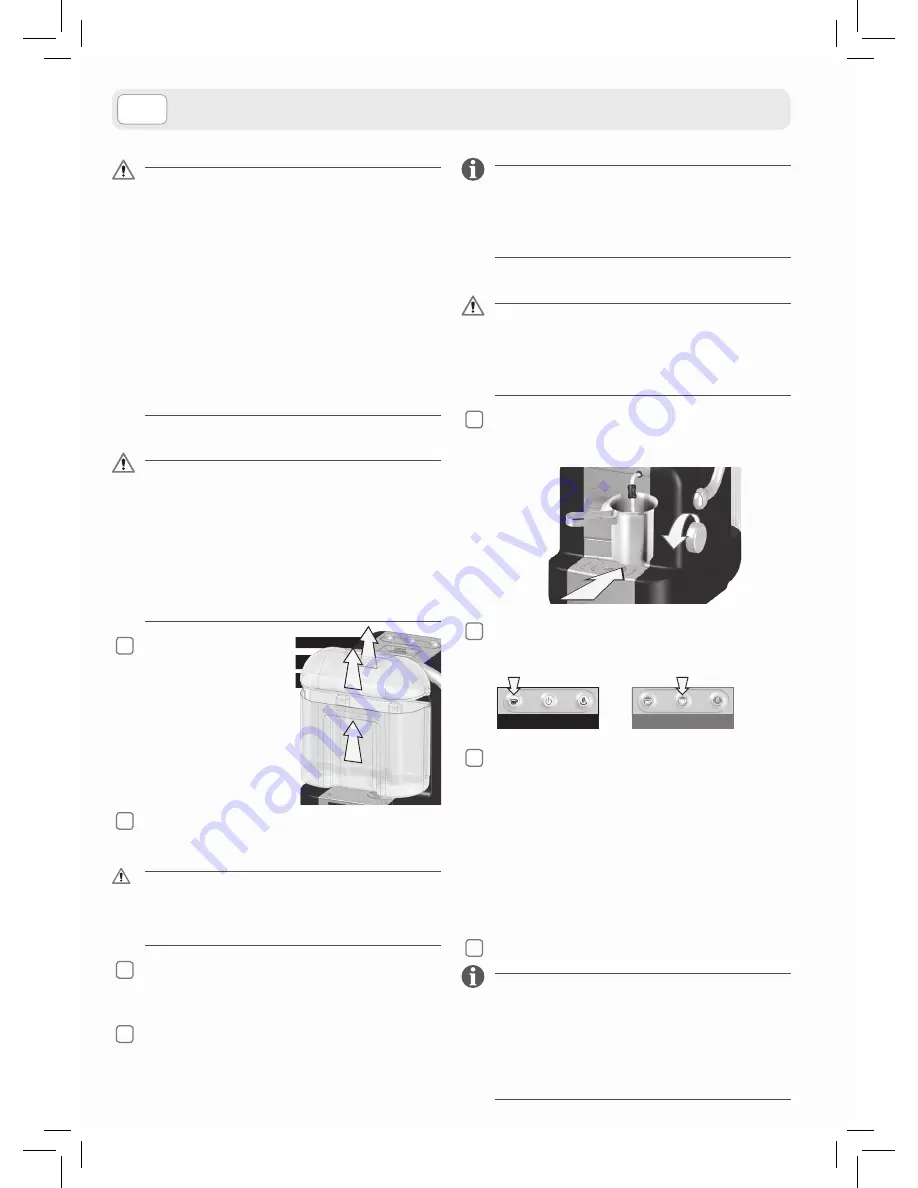 LAVAZZA Saeco Extra AMODO MIO Operating Instructions Manual Download Page 4