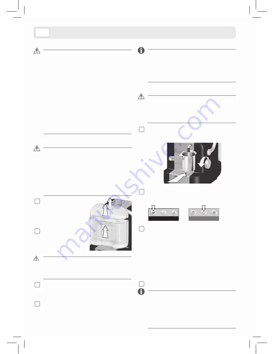 LAVAZZA Saeco Extra AMODO MIO Operating Instructions Manual Download Page 52