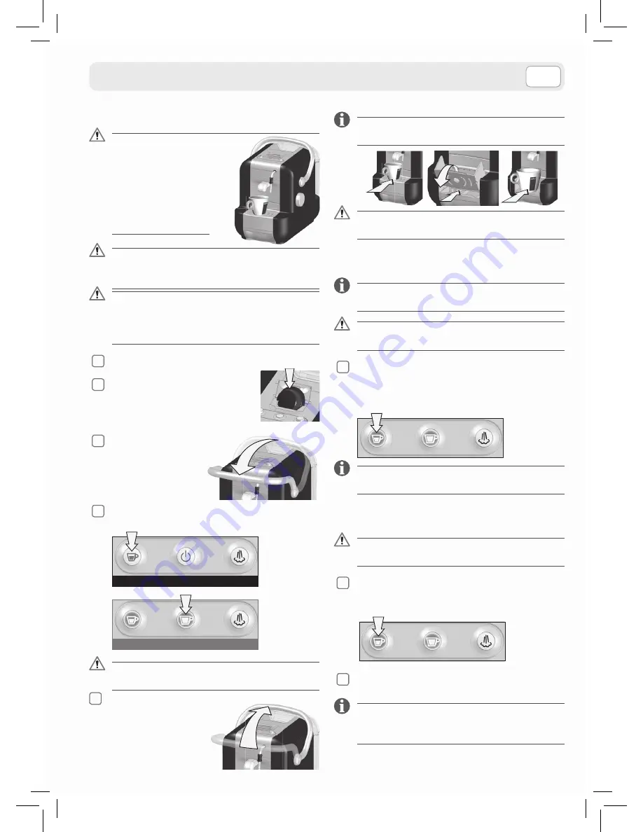 LAVAZZA Saeco Extra AMODO MIO Operating Instructions Manual Download Page 85