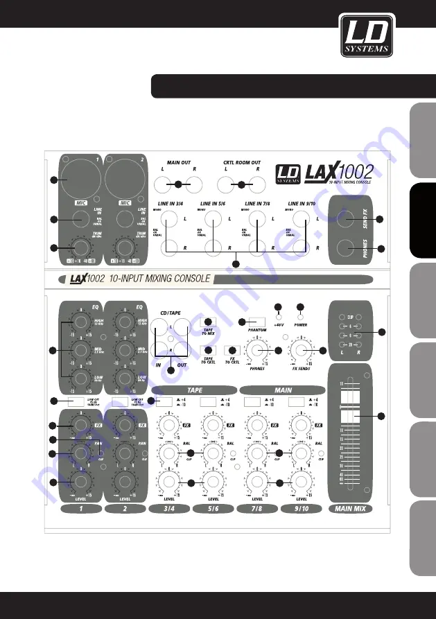 LD LAX 1002 User Manual Download Page 31