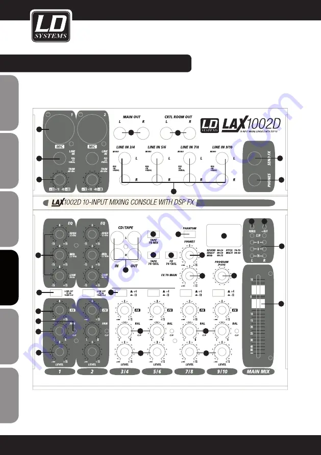 LD LAX 1002 Скачать руководство пользователя страница 76