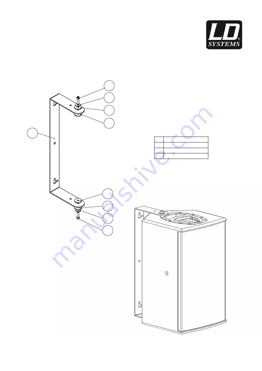 LD LDDDQ10WB Assembly And Adjustment Instructions Download Page 2