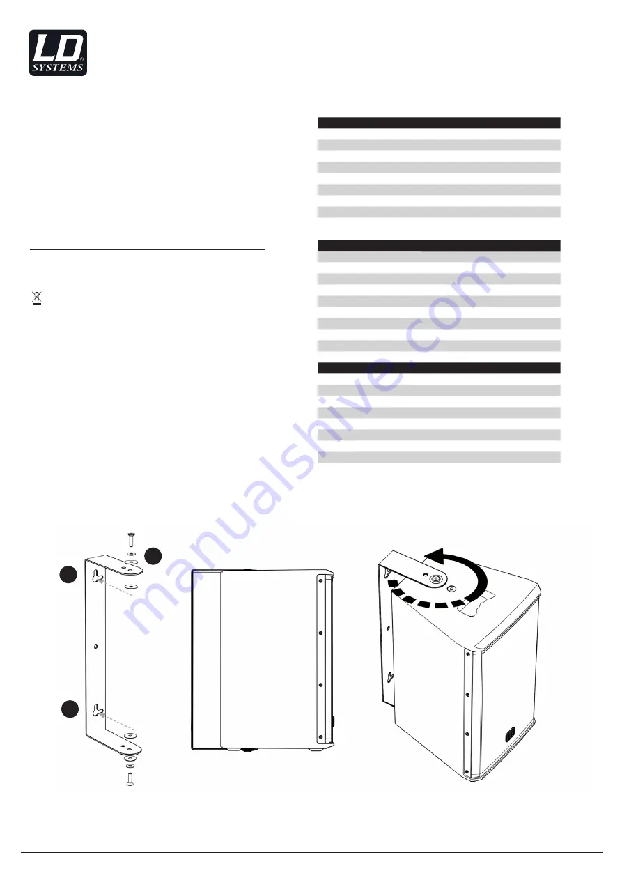 LD STINGER 8 G3 WMB User Manual Download Page 2