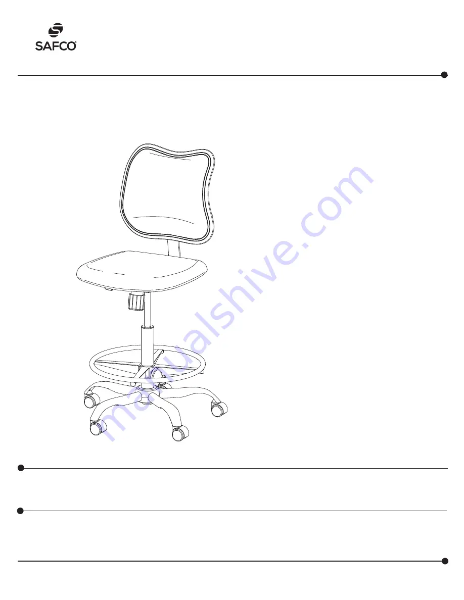 LDI Spaces Safco Vue 3395 Скачать руководство пользователя страница 1