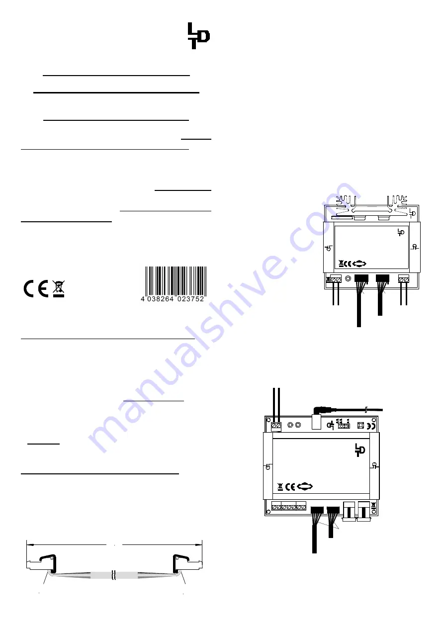 LDT Kabel Booster 1m Скачать руководство пользователя страница 1