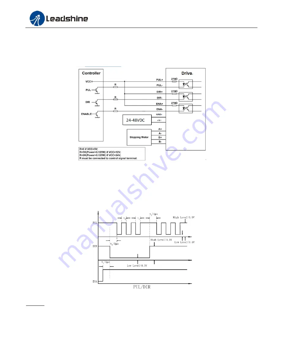 Leadshine Technology DM542E User Manual Download Page 12