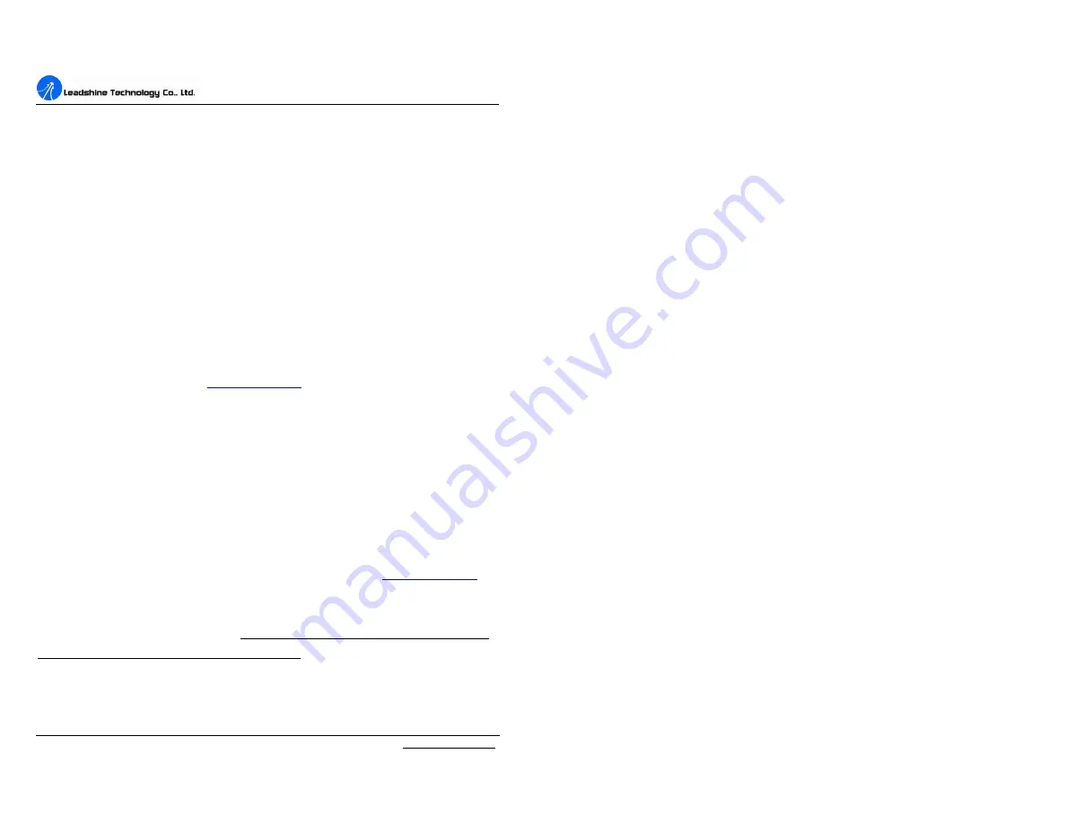 Leadshine Technology DM856 User Manual Download Page 17