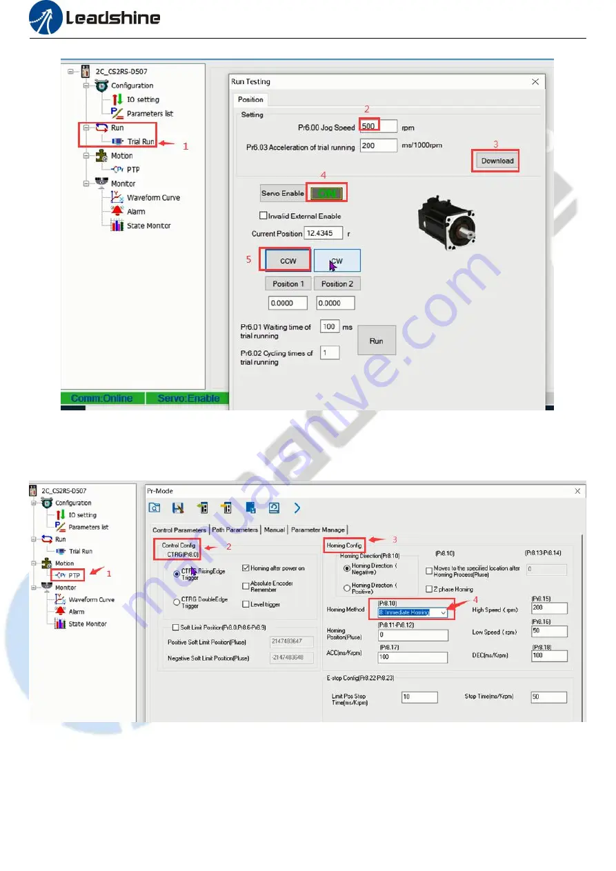 Leadshine Technology iEM-RS Series Скачать руководство пользователя страница 47