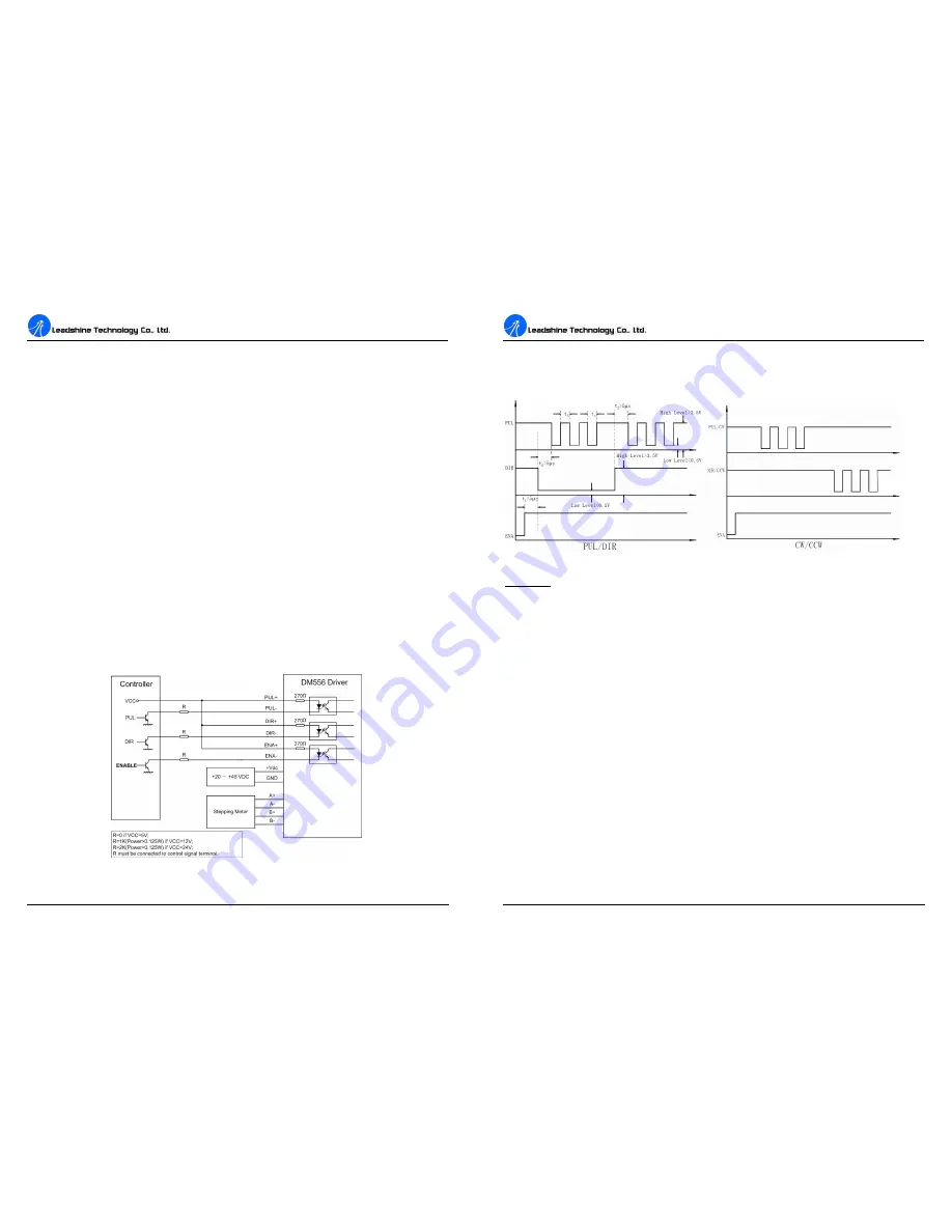 Leadshine DM556 User Manual Download Page 8