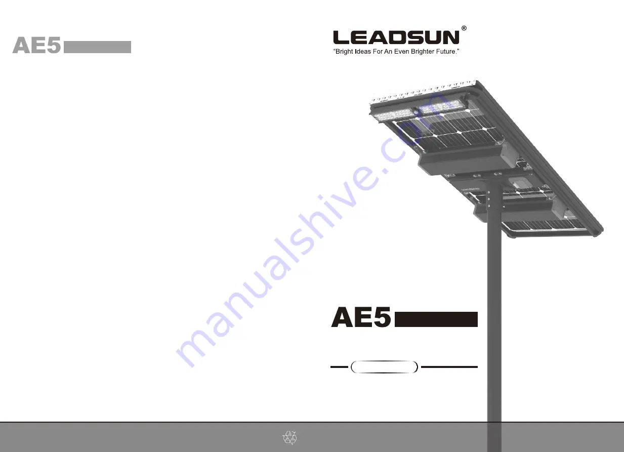 leadsun ULTRON AE5 Скачать руководство пользователя страница 1