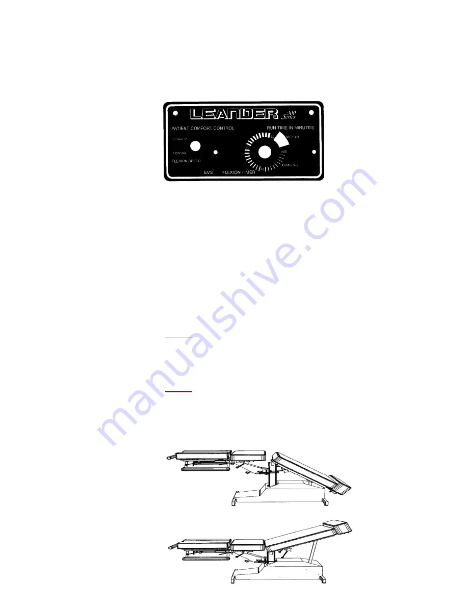 Leander 950 Series: Operator'S Manual Download Page 14