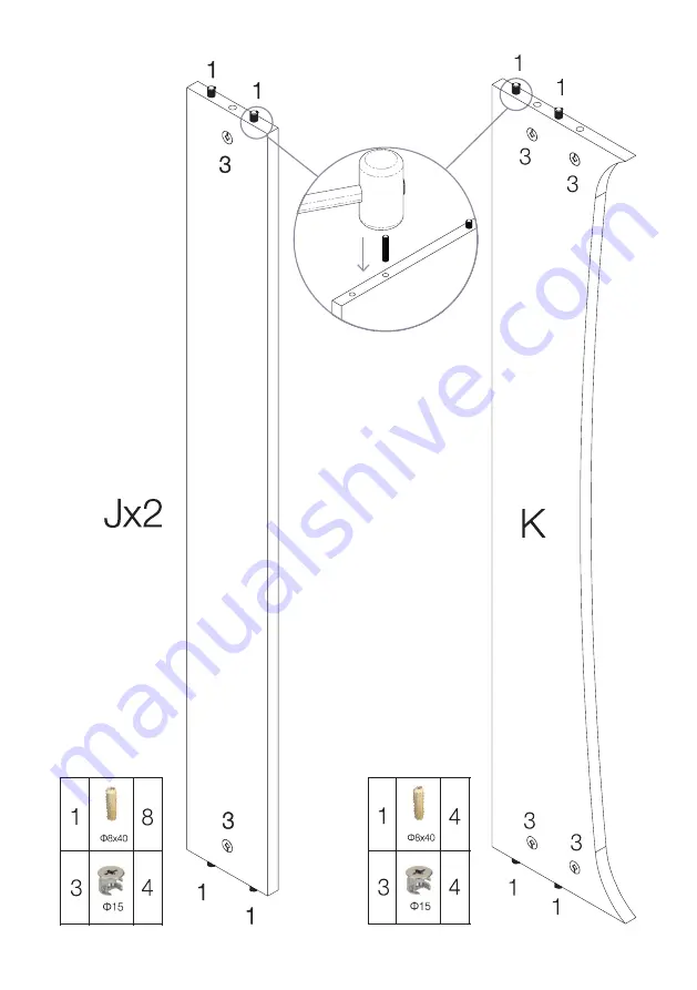 Leander CLASSIC Wardrobe User Manual Download Page 20