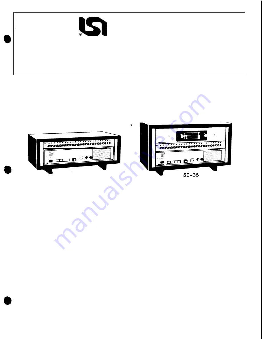 Lear Siegler Bogen MCP35 Скачать руководство пользователя страница 1