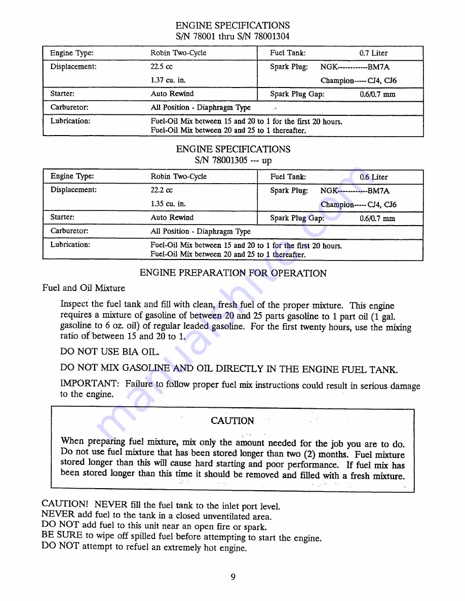 leco P-1 Instruction Manual And Parts List Download Page 9