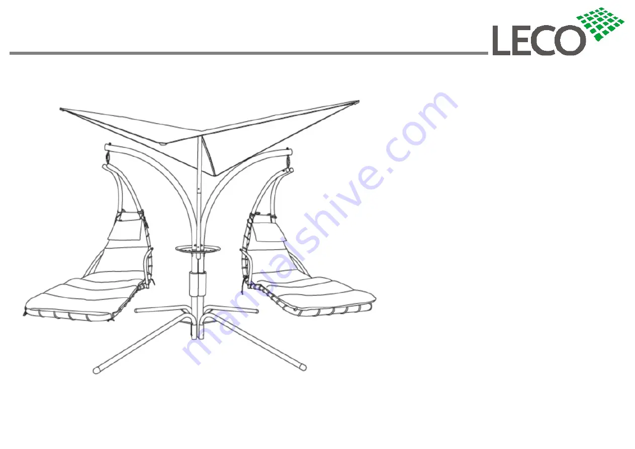 leco Schwingliege Manual Download Page 1