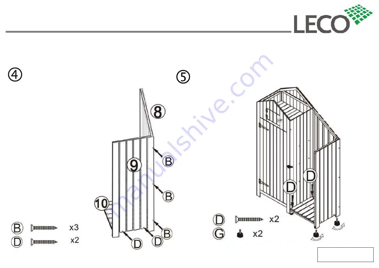 leco Vintage Plus Manual Download Page 8