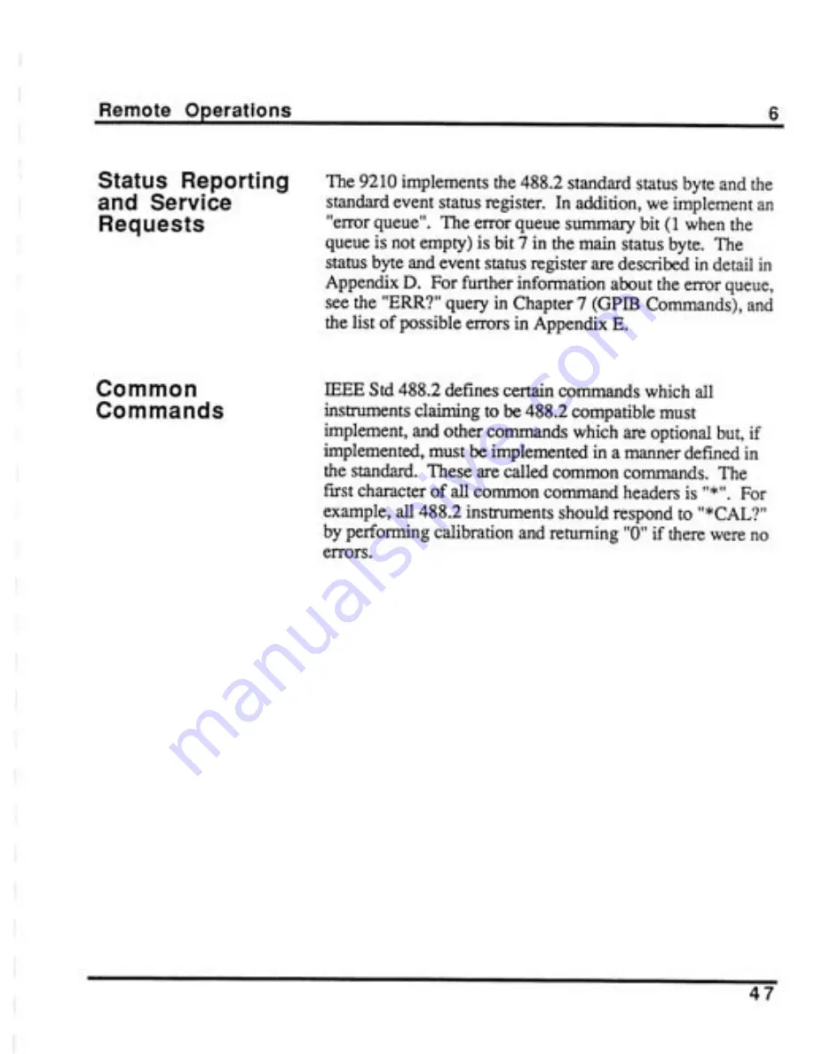 LeCroy 9210 Operator'S Manual Download Page 55