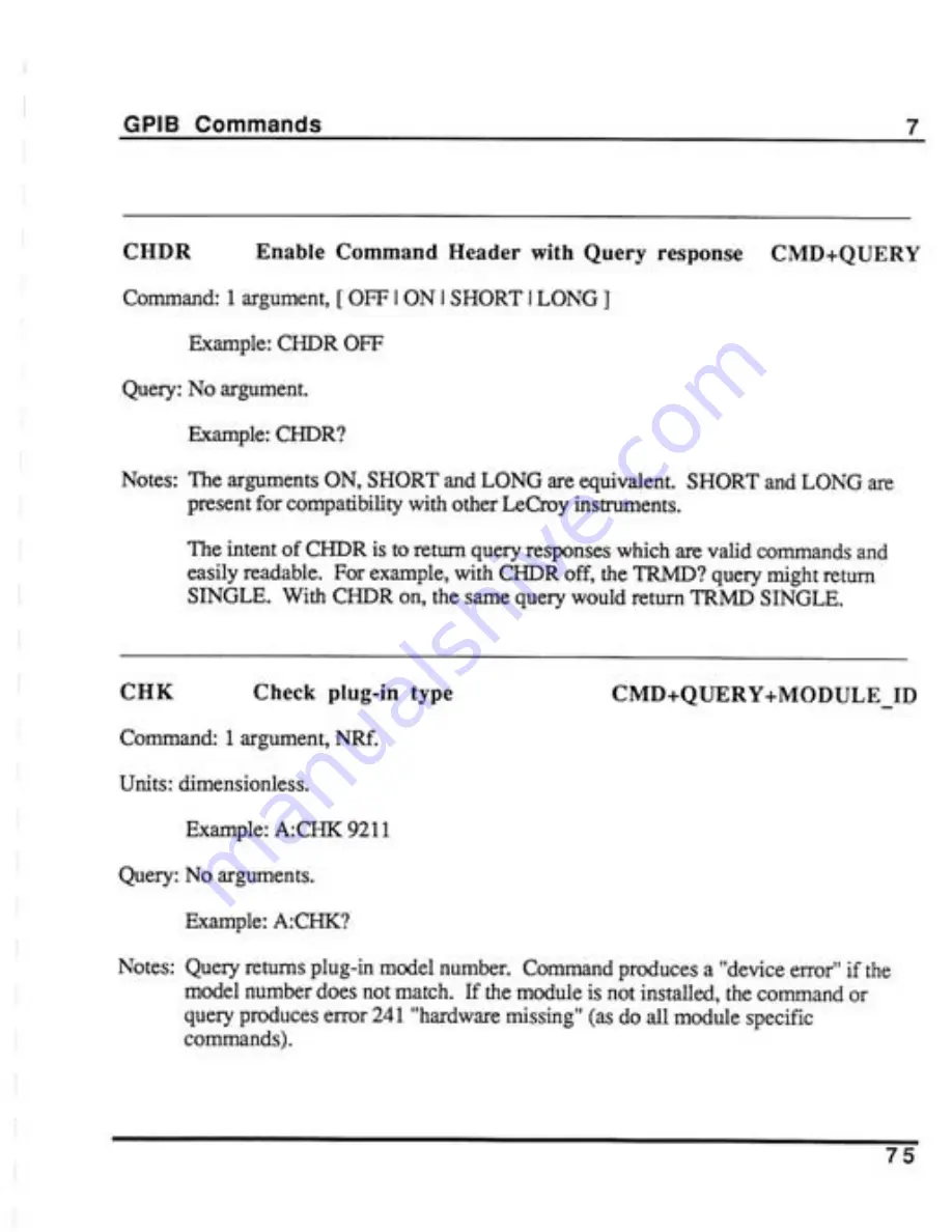 LeCroy 9210 Скачать руководство пользователя страница 85