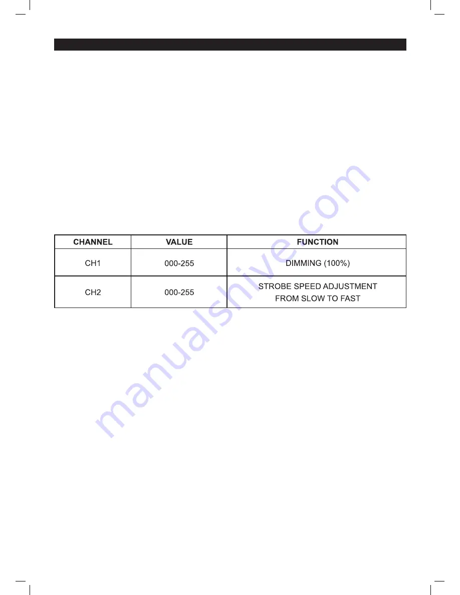 Ledj STAGE WASH U.V. 36 LEDJ106 User Manual Download Page 4