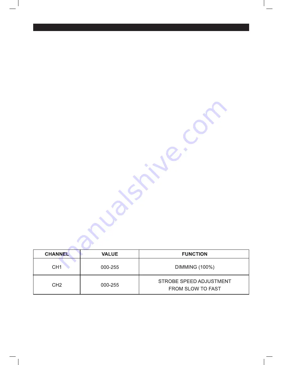 Ledj STAGE WASH U.V. 36 LEDJ106 User Manual Download Page 6