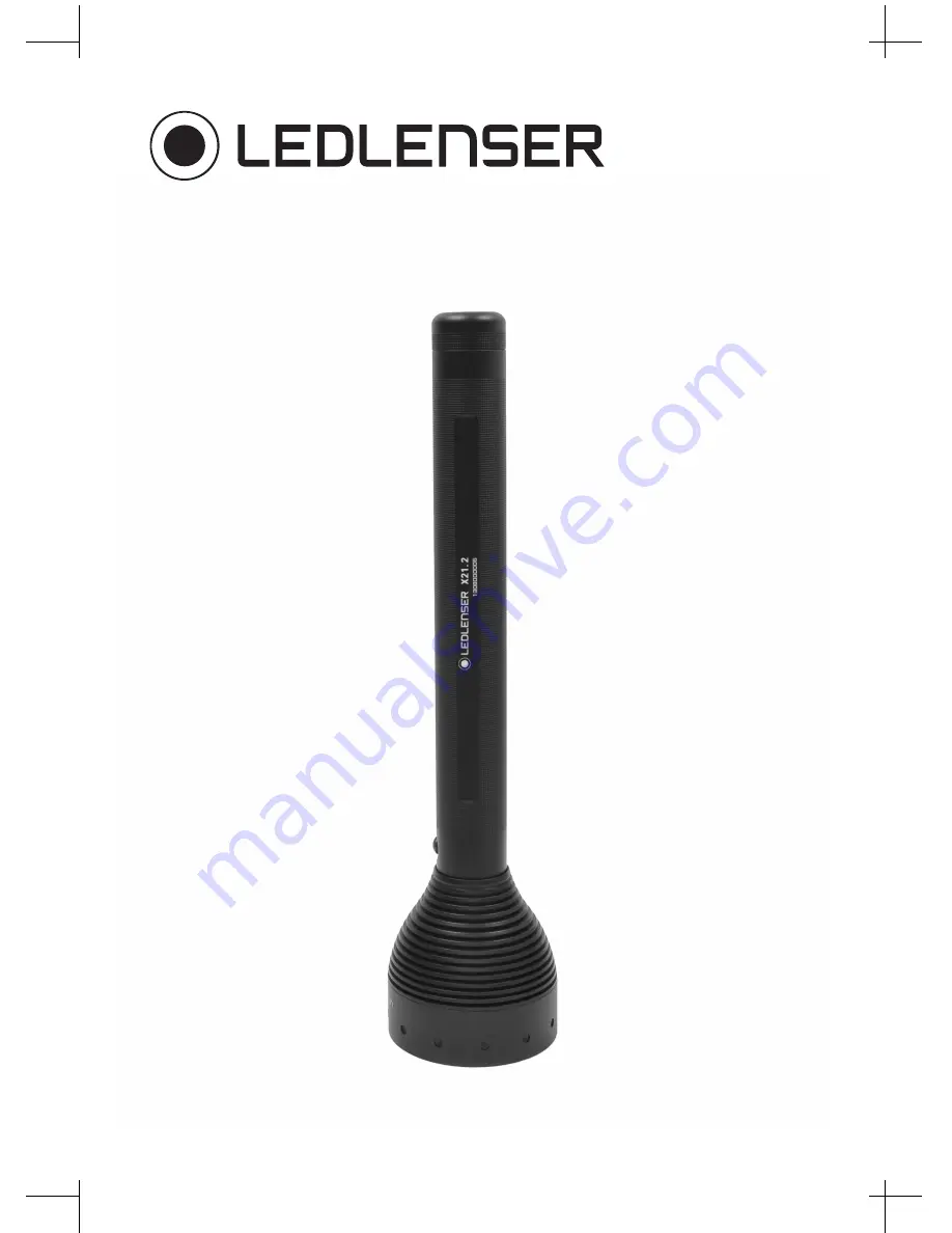 ledlenser X21.2 Скачать руководство пользователя страница 1