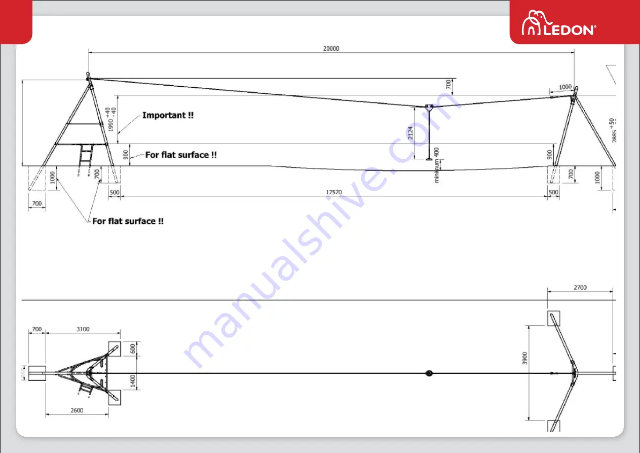 Ledon Aspen Assembly Instructions Manual Download Page 3