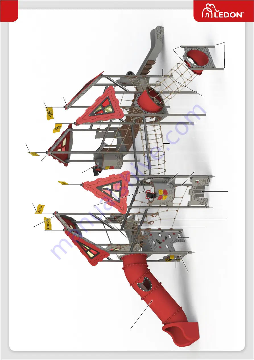 Ledon CASTLE Arthur Assembly Instructions Manual Download Page 5