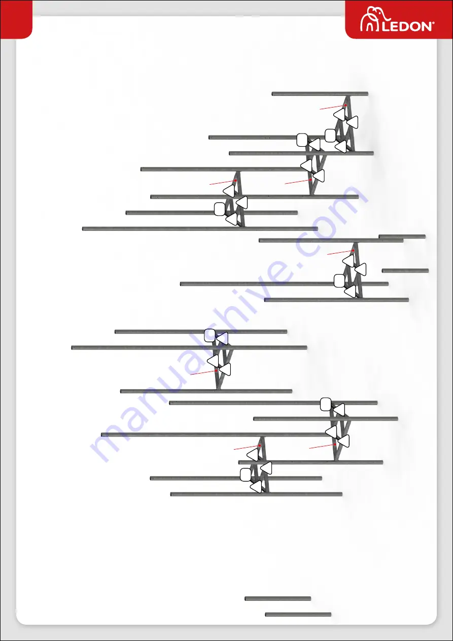 Ledon CASTLE Arthur Assembly Instructions Manual Download Page 9