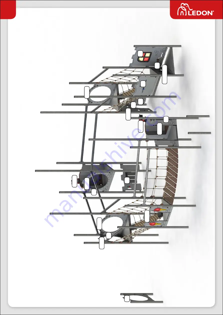 Ledon CASTLE Arthur Assembly Instructions Manual Download Page 13