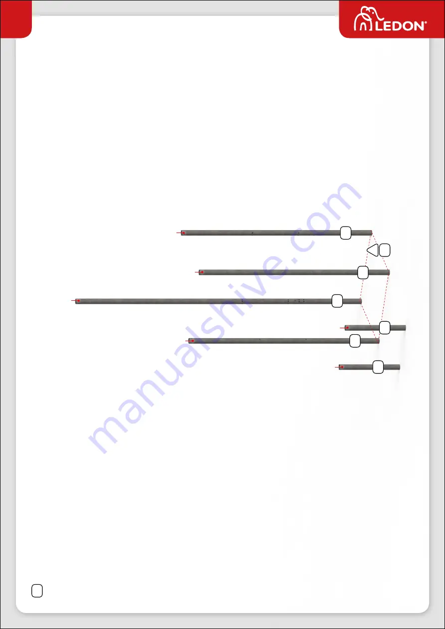 Ledon Castle Galahad Assembly Instructions Manual Download Page 6