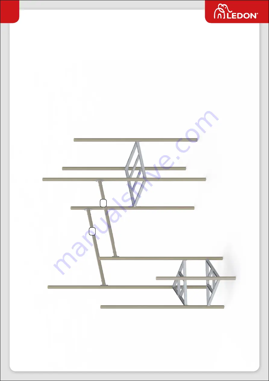 Ledon EX255 Assembly Instructions Manual Download Page 8