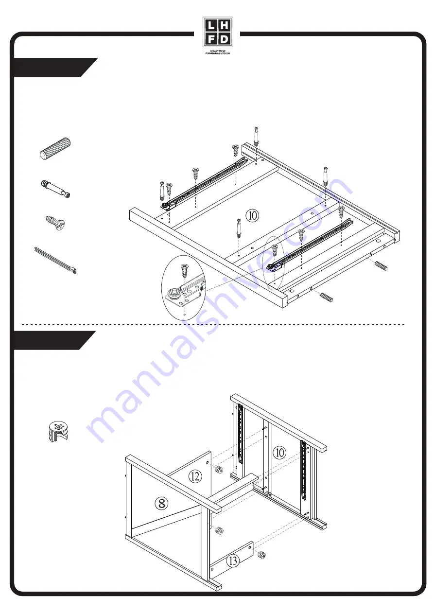 LEGACY HOME C1930029 Assembly Instructions Manual Download Page 11