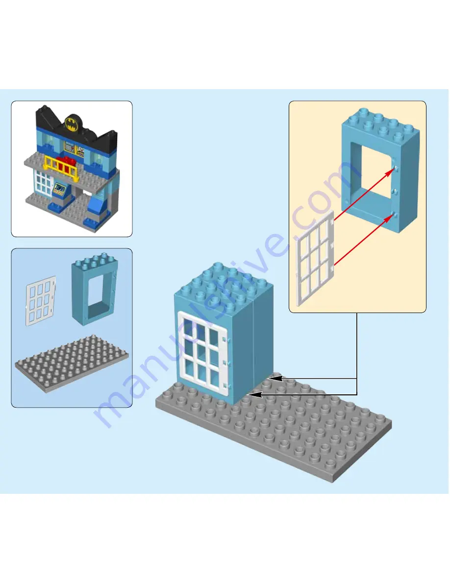 LEGO 10842 Assebly Instructions Download Page 12