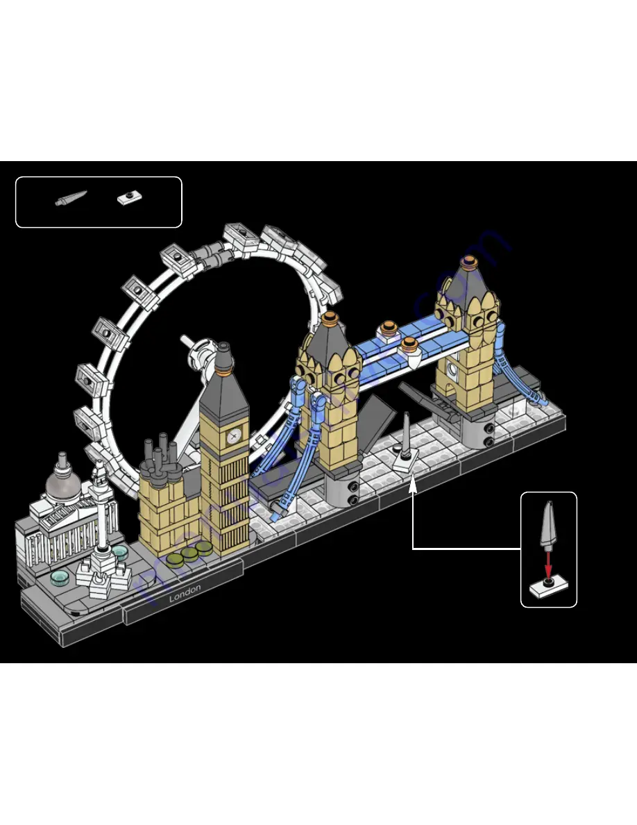 LEGO 21034 Assembly Instruction Manual Download Page 108