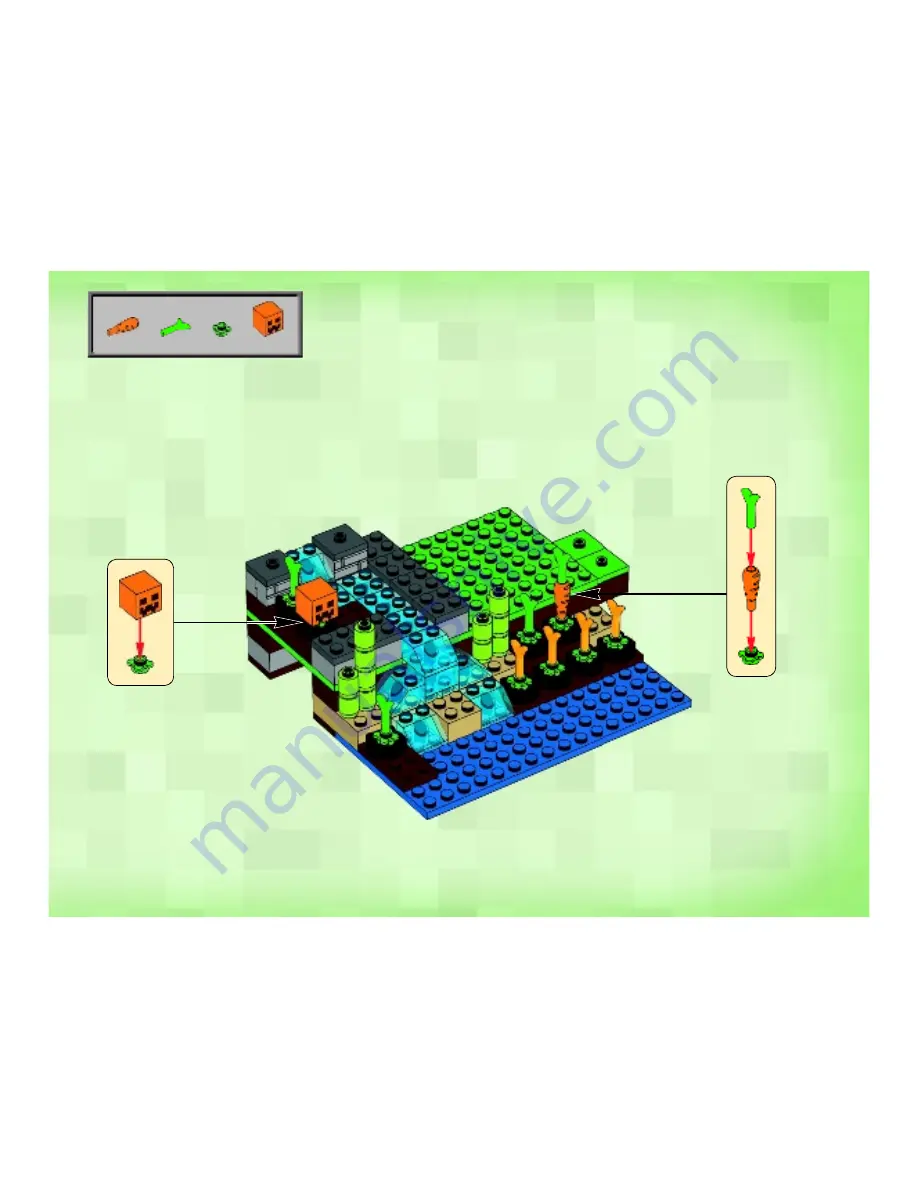 LEGO 21114 MINECRAFT Assembly Manual Download Page 41