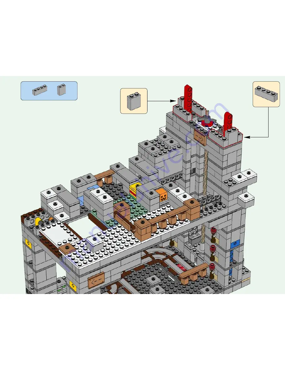 LEGO 21137 Instructions Manual Download Page 145