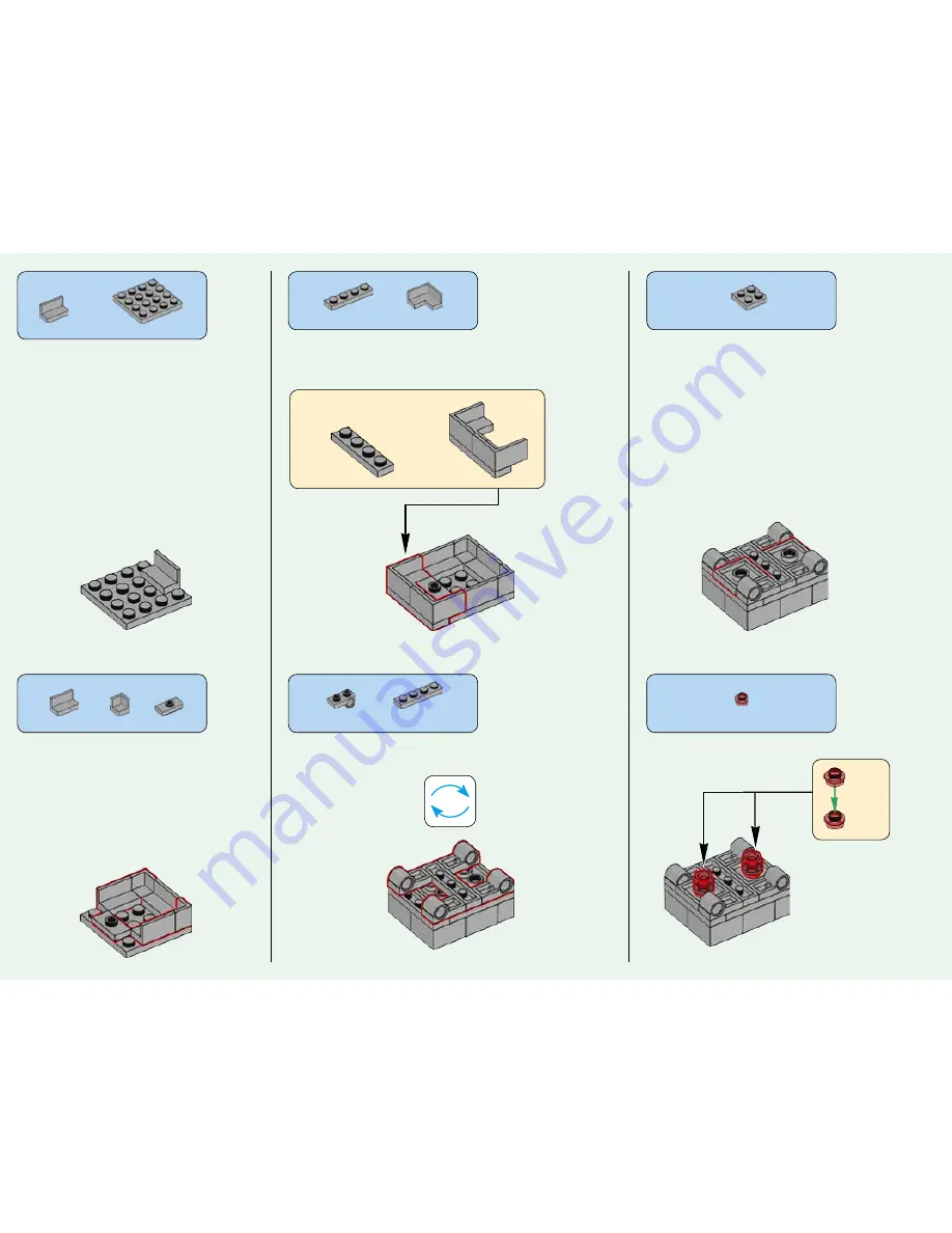 LEGO 21137 Instructions Manual Download Page 184