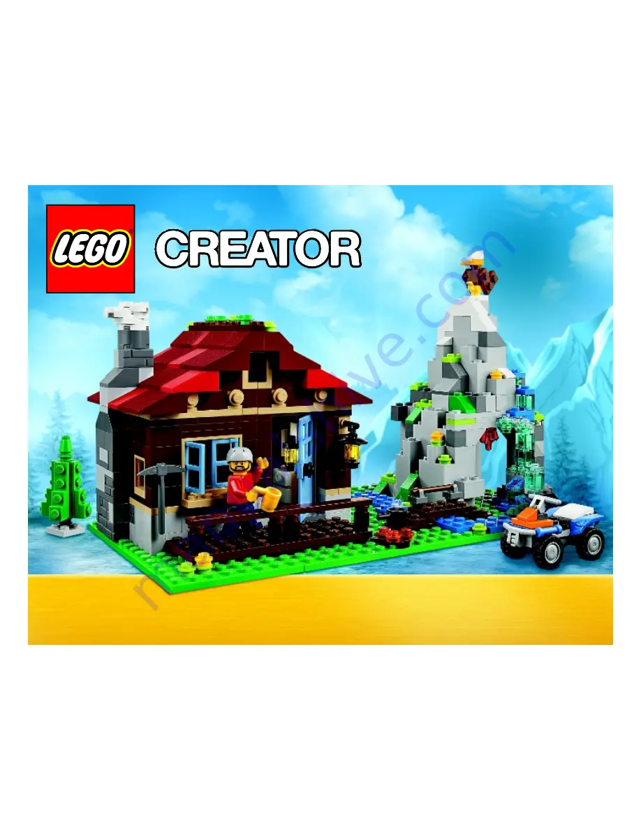 LEGO 31025 Creator Assembly Manual Download Page 1