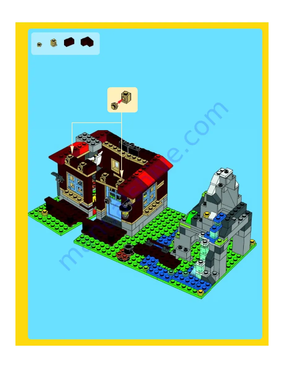 LEGO 31025 Creator Assembly Manual Download Page 59