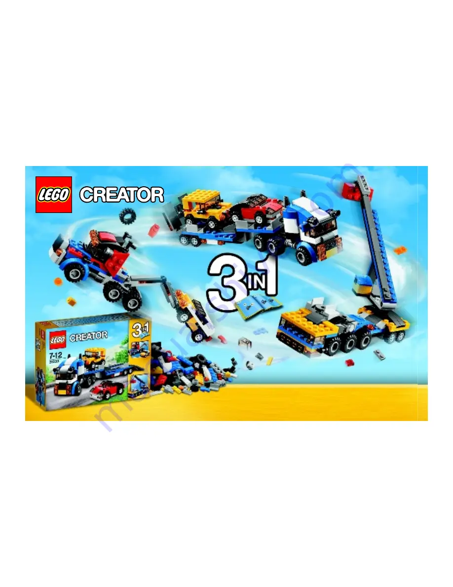 LEGO 31034 CREATOR Скачать руководство пользователя страница 62