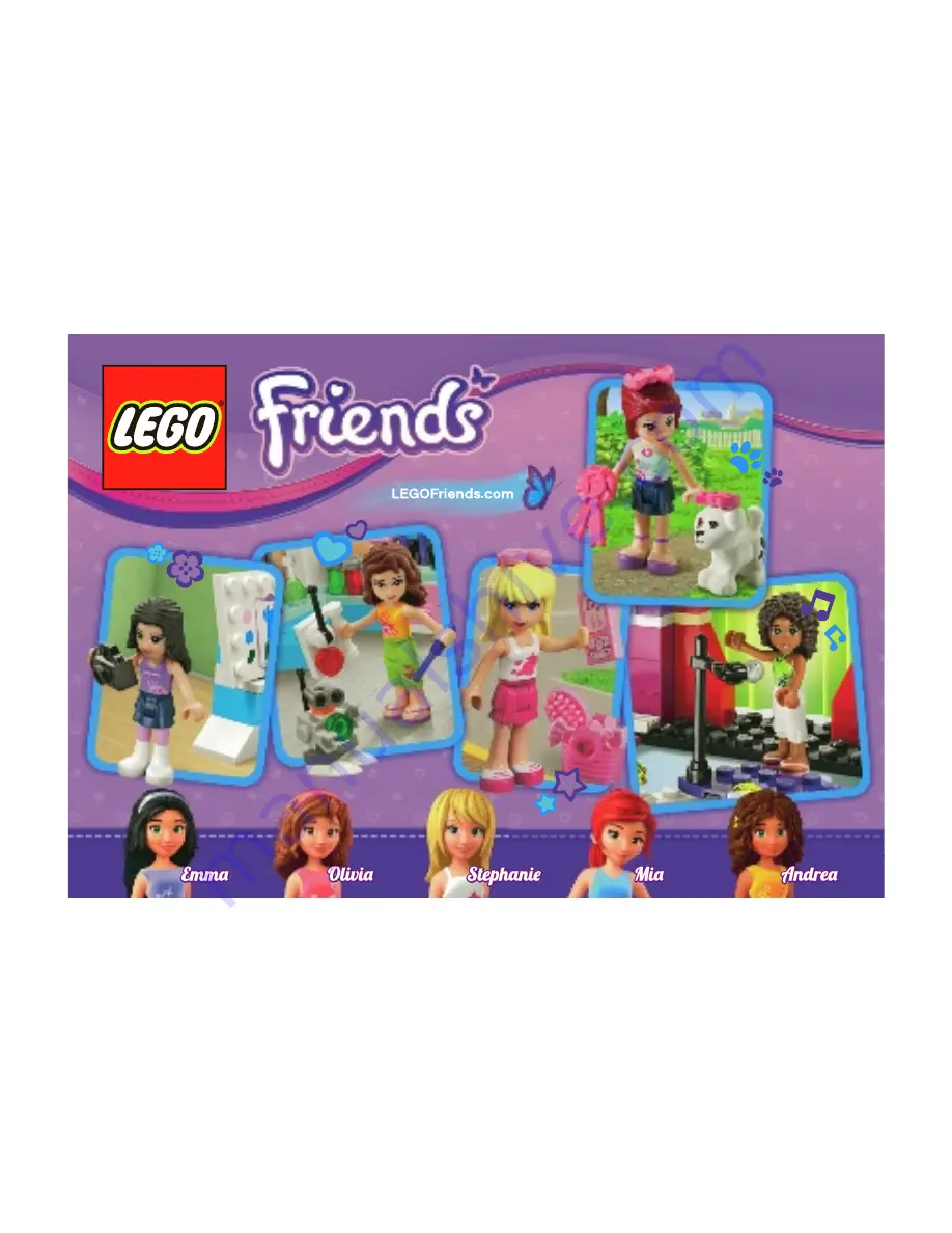 LEGO 3936 Friends Скачать руководство пользователя страница 22