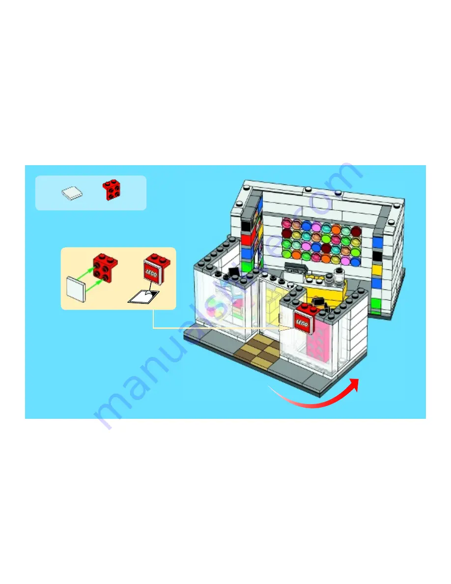 LEGO 40145 Скачать руководство пользователя страница 56