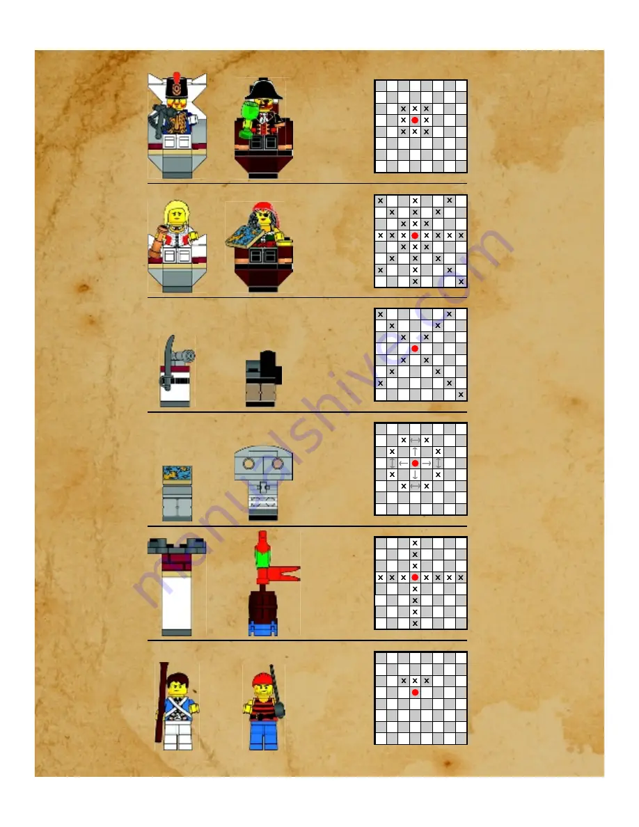 LEGO 40158 PIRATES Assembly Manual Download Page 42