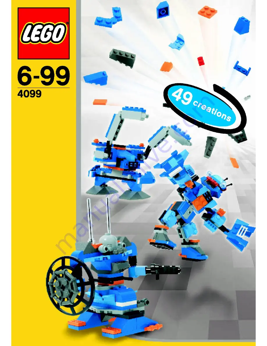 LEGO 4099 Building Instructions Download Page 1