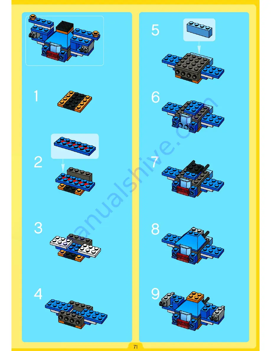 LEGO 4099 Скачать руководство пользователя страница 71