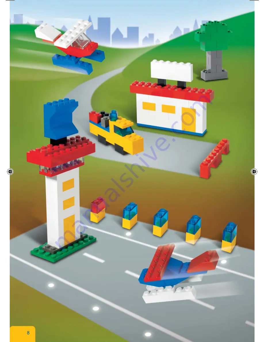 LEGO 4105 Assembly Manual Download Page 8