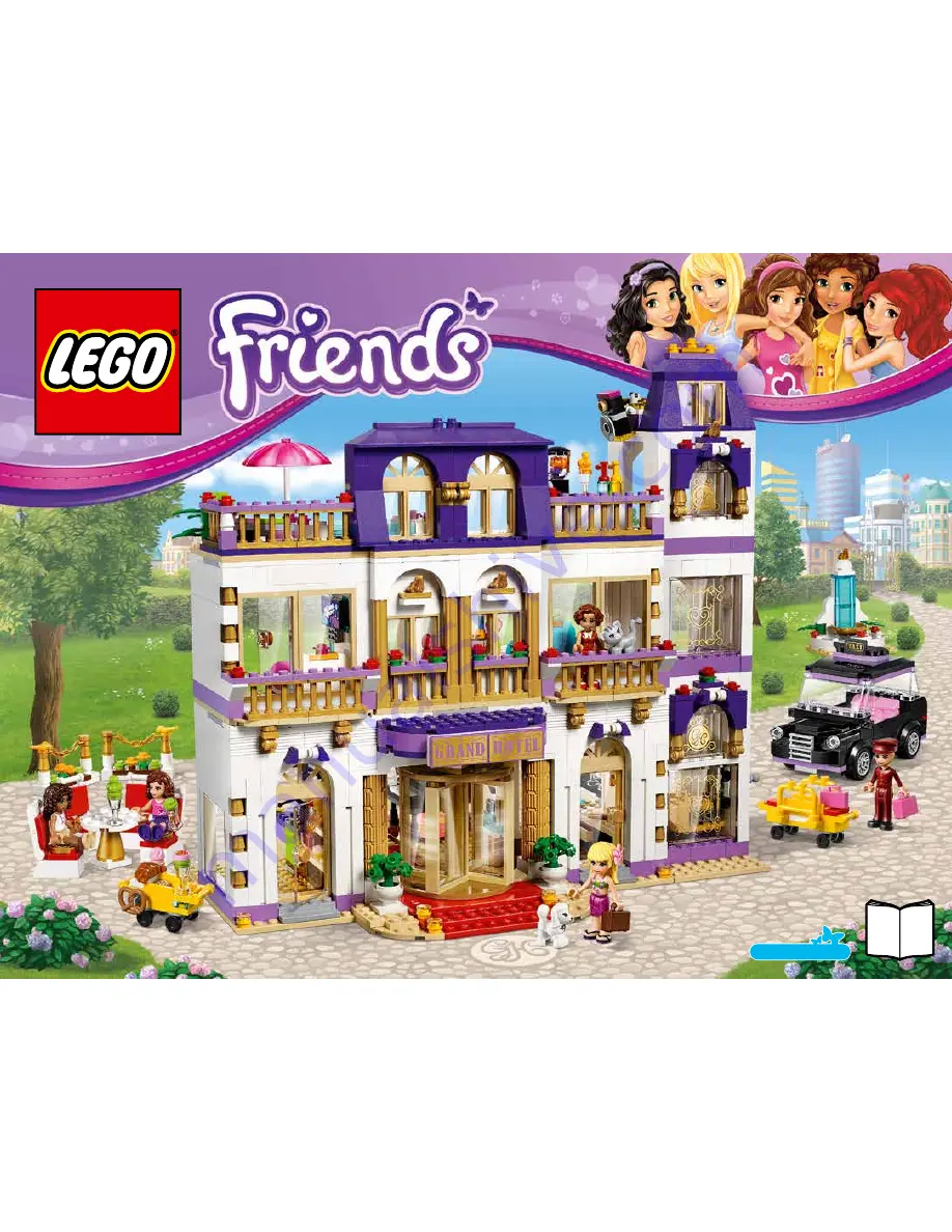 LEGO 41101 FRIENDS Building Instructions Download Page 1