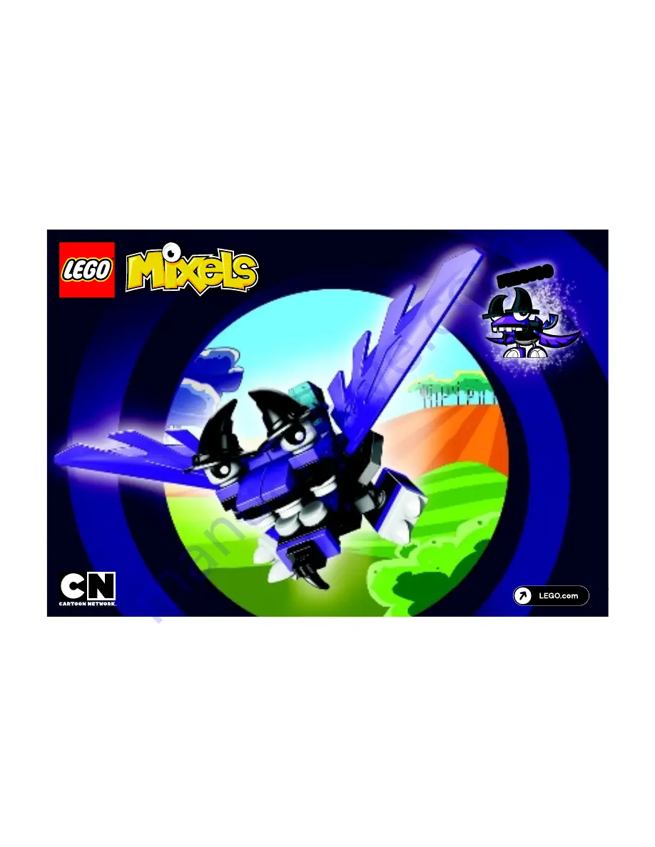 LEGO 41524 MIXELS Assembly Manual Download Page 1