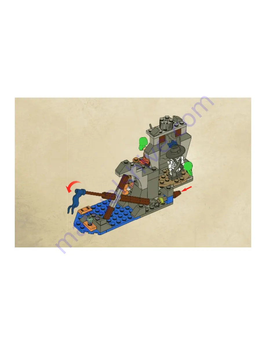 LEGO 4181 Pirates of the Caribbean Скачать руководство пользователя страница 40